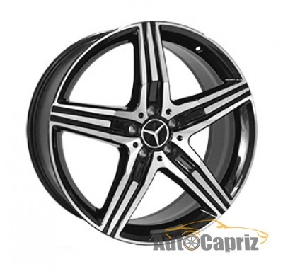 Диски Replica Mercedes MR872 BKF R20 W8.5 PCD5x112 ET38 DIA66.6  